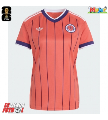 Escocia Segunda Equipación Mujer Mundial 2026 Manga Corta